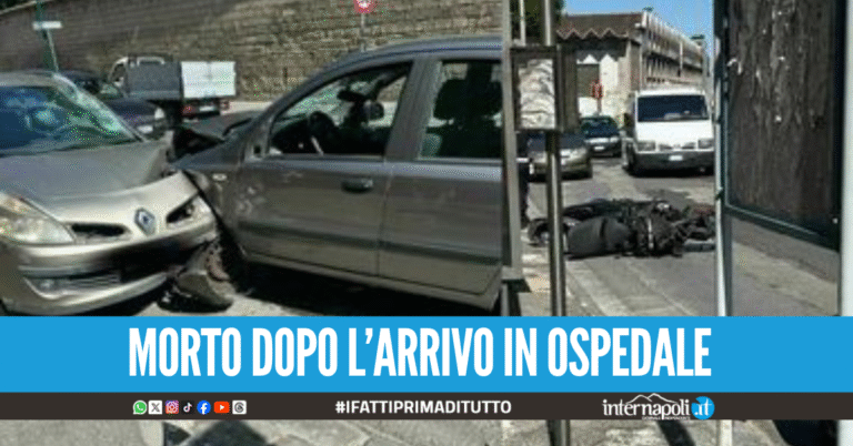 Ancora sangue sull'asfalto, Francesco muore dopo la maxi carambola a Capodimonte