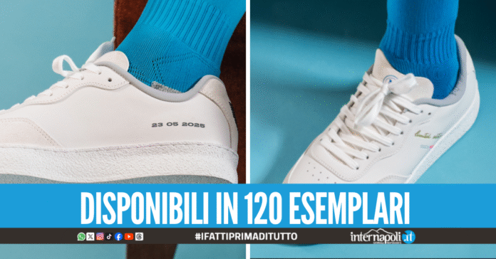 Il Napoli ha le sue scarpe, la Sneakers presenta l'edizione 