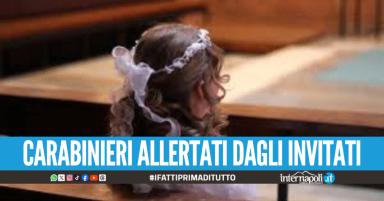 «Do’ fuoco a te e tuo padre», rissa alla prima comunione a Caivano: marito subito scarcerato