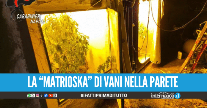 Oltre 5 kg di droga nascosti nella parete attrezzata, arrestato 37enne a Sant'Antimo