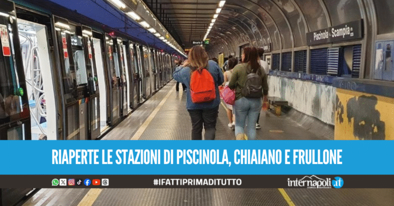 Il calvario per i pendolari è finito, riprende la circolazione sull'intera Linea 1 della Metro