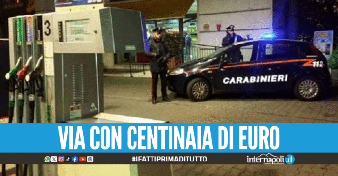 Banditi in azione tra Giugliano e Qualiano, fucile contro i benzinai per rapinare i distributori
