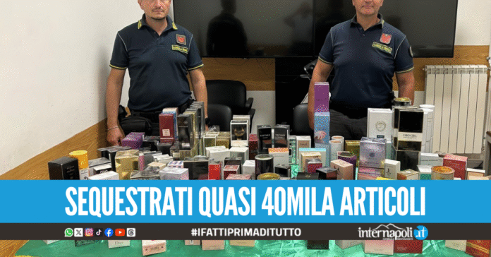 Bigiotteria dannosa per la salute e profumi contraffatti, maxi sequestro della Finanza in Campania