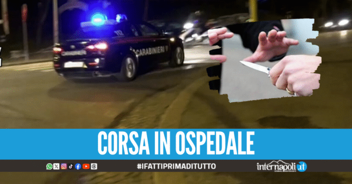 Lite finisce a coltellate a Mondragone, giovane colpito alla gola