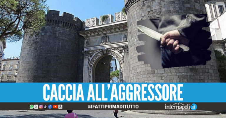 Sangue fuori al bar a Porta Capuana, uomo accoltellato a schiena e fianco