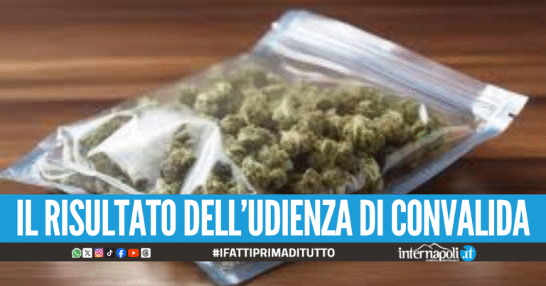 Sorpreso con droga addosso, arrestato e subito scarcerato