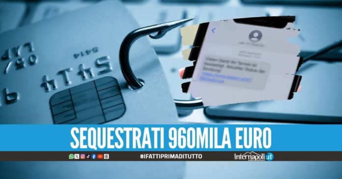 Truffe con gli sms, scoperta la centrale in provincia di Napoli