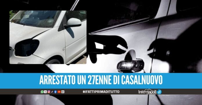 Smontavano una Smart rubata a Ponticelli, beccati 3 'cannibali'