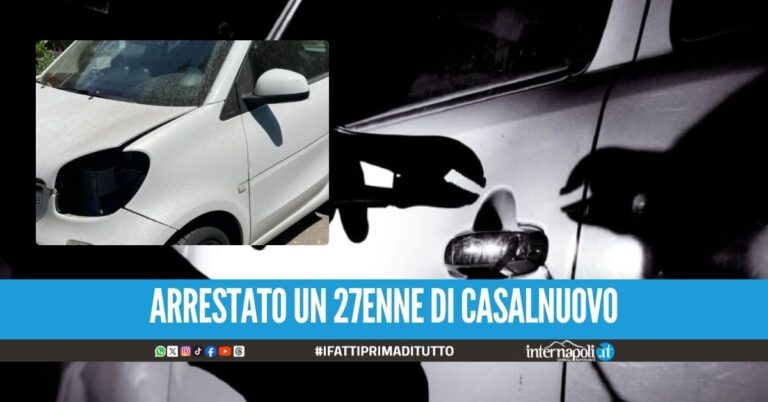 Smontavano una Smart rubata a Ponticelli, beccati 3 'cannibali'