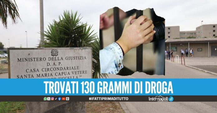 Nasconde l'hashish nella vagina, beccata la moglie del detenuto nel Casertano