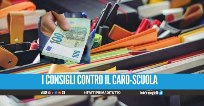 Aumenti in vista del ritorno a scuola, come risparmiare il 40%