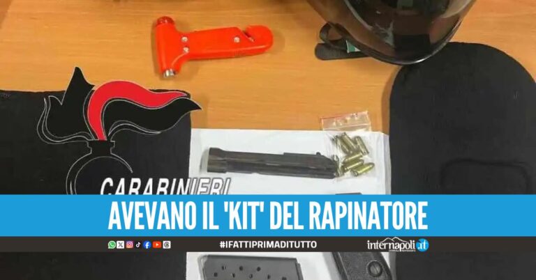 Beretta nascosta nella Range Rover, arrestati 2 giovani a Torre del Greco