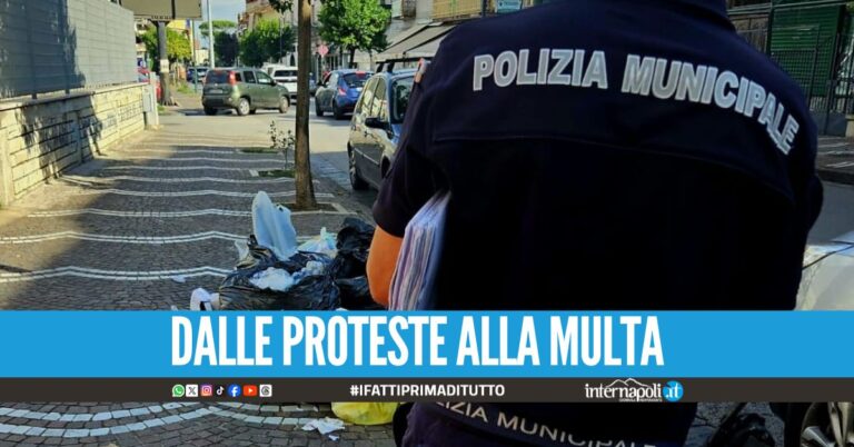 "Faccio sempre la differenziata", commerciante 'modello' multato ad Arzano