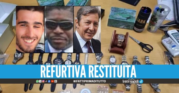 Orologi di lusso restituiti ai vip, giro di ricettazione a Napoli