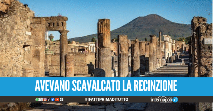 Volevano visitare gli Scavi di Pompei senza biglietto, denunciati 4 turisti spagnoli