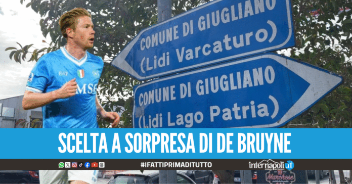 De Bruyne lascia la casa di Posillipo, il campione belga andrà a vivere in fascia costiera