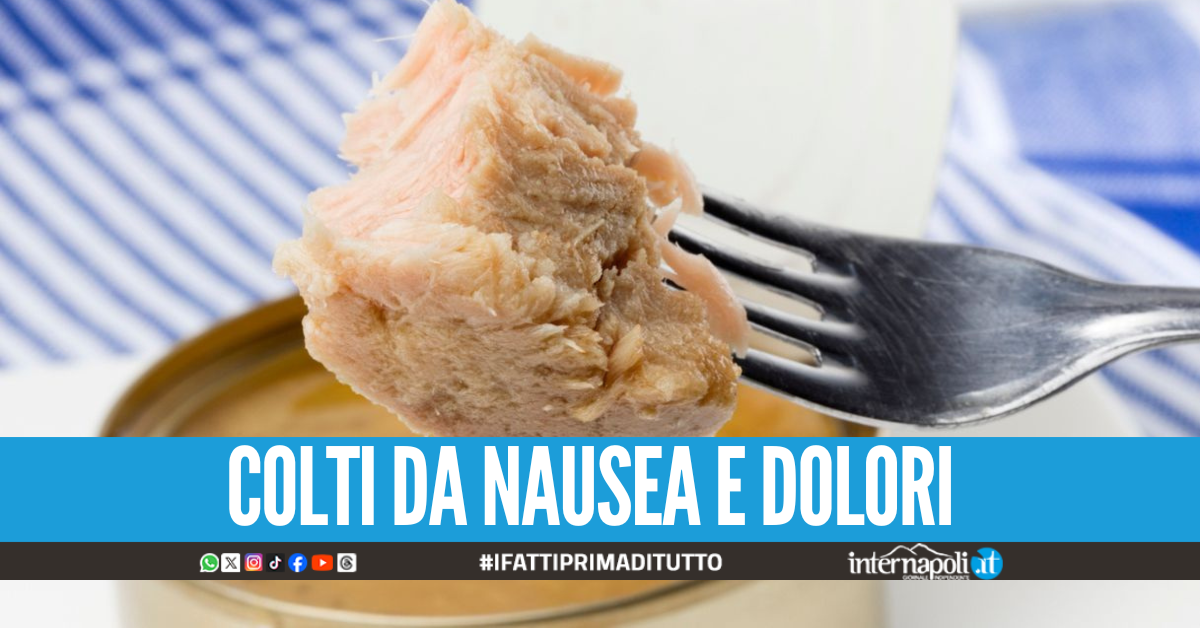 Mangiano tonno durante la pausa pranzo, finiscono in ospedale per