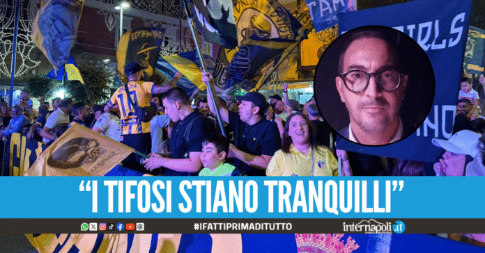 La curva Liternum dello stadio 
