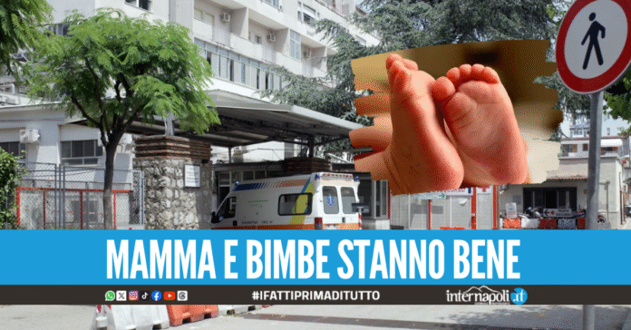 Partorisce due gemelline premature durante la vacanza, salvate all'ospedale di Castellammare
