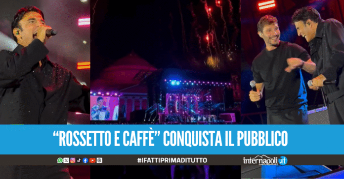 Piazza del Plebiscito in delirio per Sal Da Vinci, il cantante: 