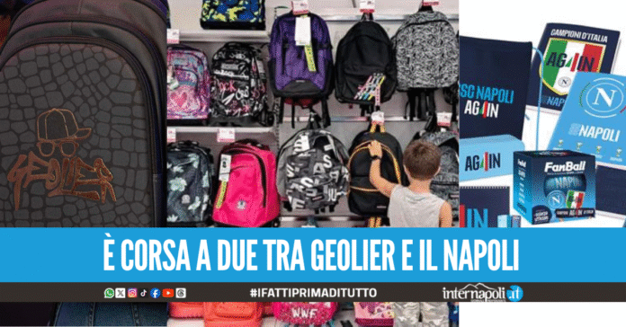 Geolier primeggia anche tra i banchi di scuola: zaini, diari e quaderni del rapper i più venduti tra gli alunni