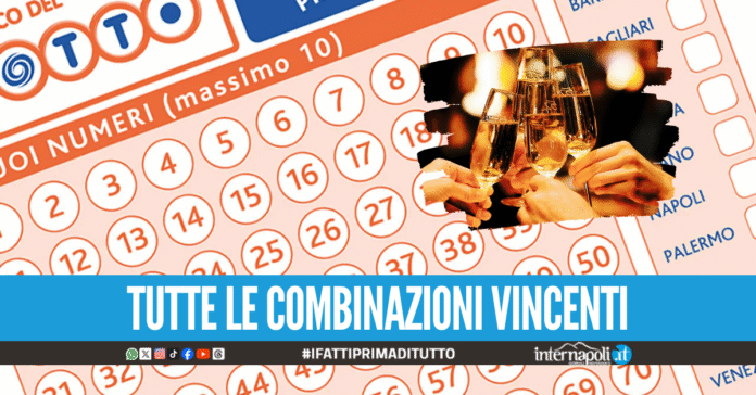 Colpo grosso al Lotto e 10eLotto, vinti quasi 180mila euro tra Napoli e provincia