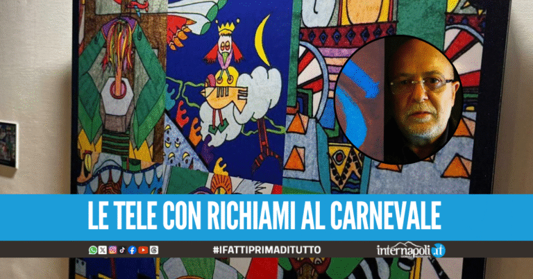 Giuseppe Panariello si prende Palma Campania, grande successo per la mostra dell'artista