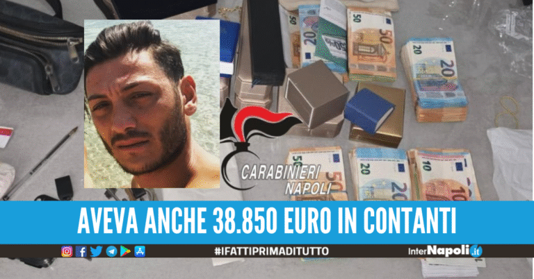 Droga shop in casa, arrestato insospettabile netturbino di Giugliano