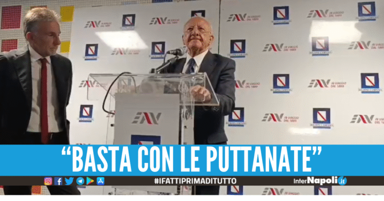 Elezioni regionali, De Luca Io candidato Non voglio togliervi la sorpresa...