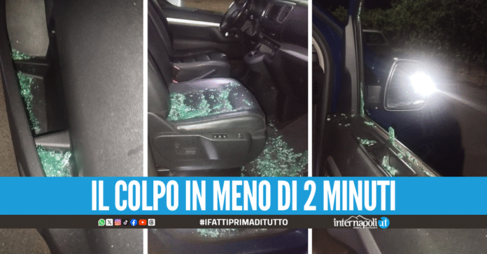 Furto fuori la pizzeria a Monterusciello: 