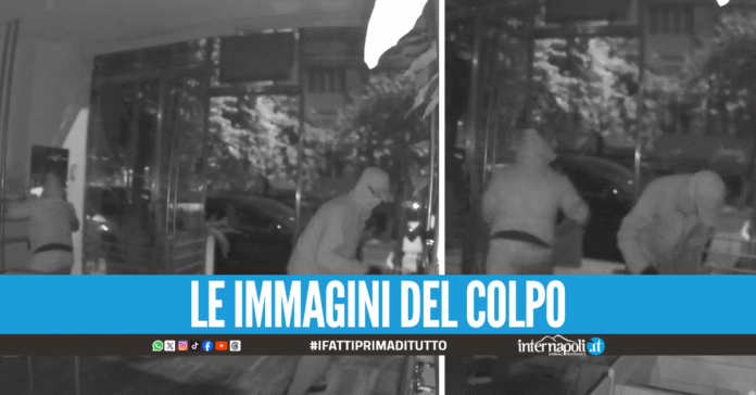 Furto nell'ottica a Napoli, banditi in fuga con centinaia di occhiali di lusso