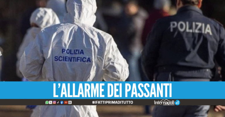 Giallo a Salerno, rinvenuto un cadavere nudo in strada