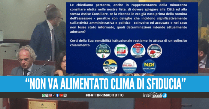 Giugliano. Caso Azione e nomina dell'assessore Paolo Russo, il Centrodestra Va fatta chiarezza