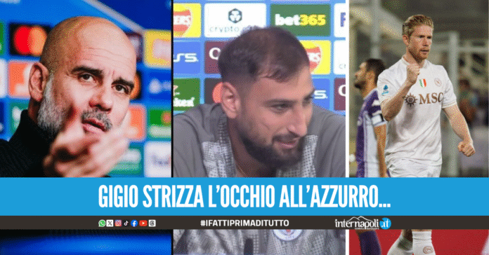 Guardiola e Donnarumma esaltano il Napoli: Sarà durissima, Conte è un top manager