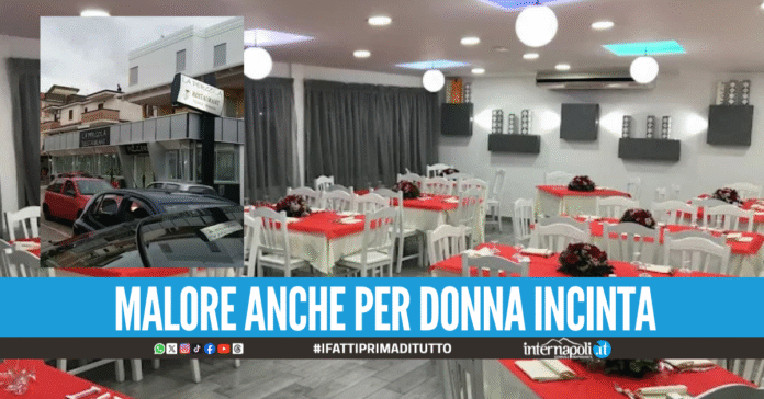 Malore dopo aver mangiato nel noto ristorante nell'AgroAversano, oltre 60 intossicati