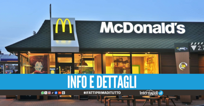 McDonald’s apre a Casoria, 45 nuovi posti di lavoro: come candidarsi