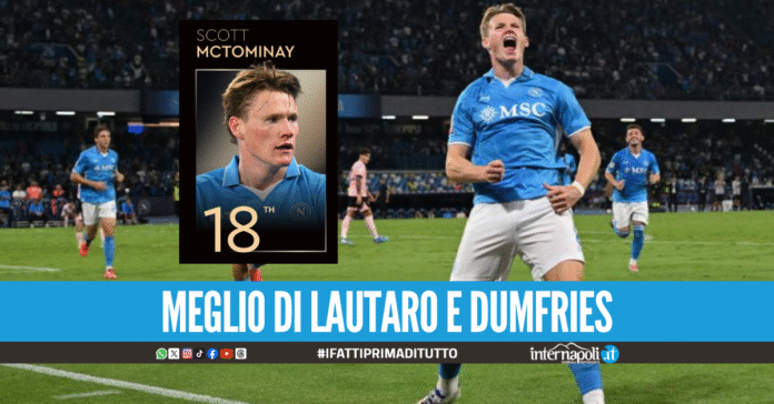 McTominay orgoglio azzurro: 18esimo al Pallone d'Oro