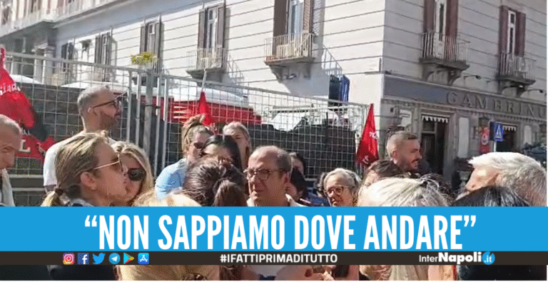 Melito, presidio commercianti e residenti del rione 219 Vogliamo case dignitose, non lo sgombero