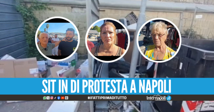 Mercato Metastasio di Fuorigrotta, la protesta Chiediamo interventi immediati