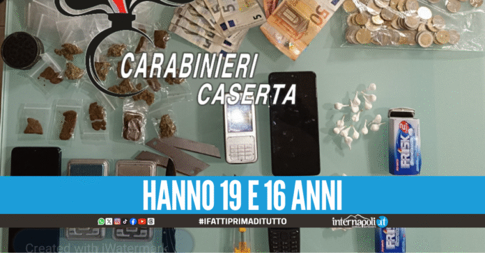 Mondragone. Non si fermano all'alt: nascondevano cocaina, crack e hashish