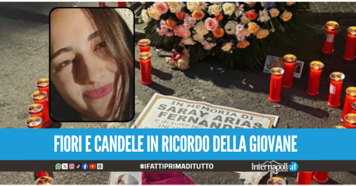 I commercianti di Corso Umberto I ricordano Saray Arias Fernandez, la 21enne travolta e uccisa dal Suv