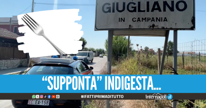 Aggredisce il fratello con una forchetta 