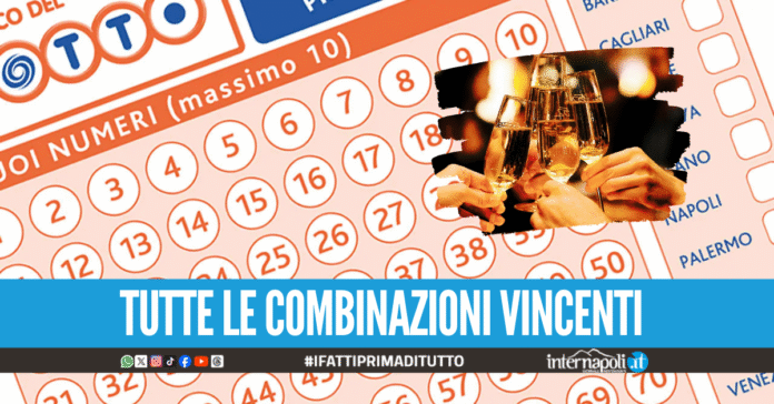Pioggia di vincite al Lotto e 10eLotto tra Napoli e provincia, incassati oltre 120mila euro nell'ultimo weekend