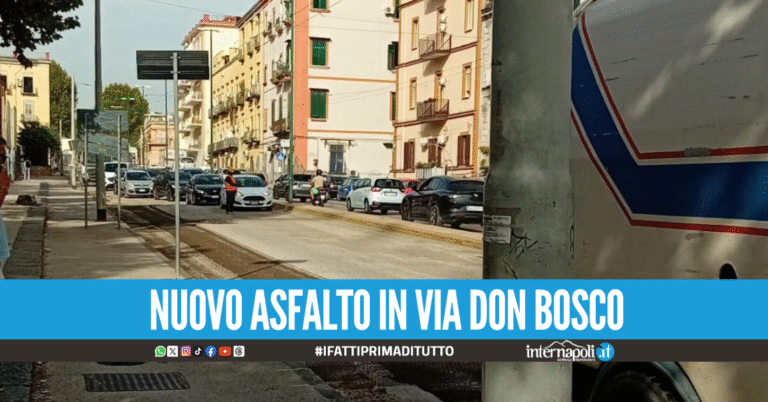 Napoli, al via l'intervento di riqualificazione di Via Don Bosco
