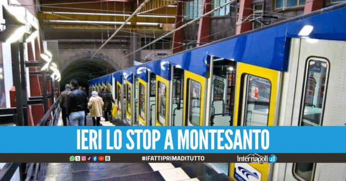 Nuove verifiche sul cavo, Funicolare centrale di Napoli ferma per due giorni