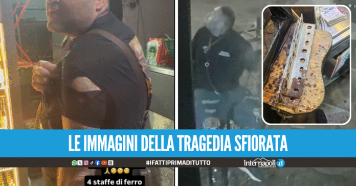 Paura nei Quartieri a Napoli, staffe di ferro lanciate dal quarto piano sulla gente