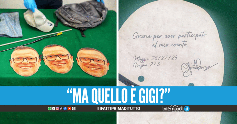 Ruba un'auto mascherato da Gigi D'Alessio, 26enne arrestato a Castellammare