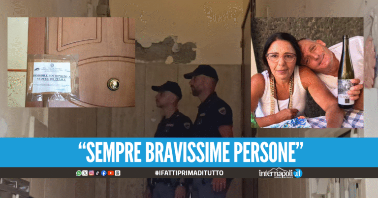 Siamo sconvolti, era una bella coppia . Vicini di casa sotto choc per Ciro e Lucia