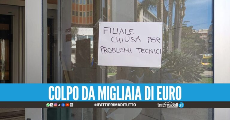 Svuotano il caveau della banca Unicredit, banditi in fuga a Brindisi