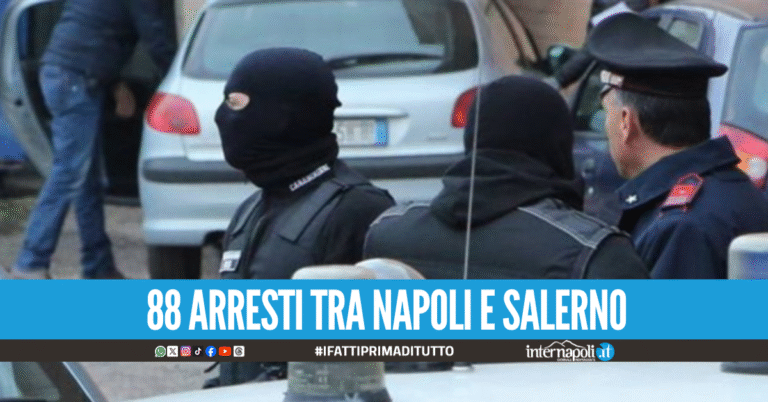 Tangenti agli altri clan sullo spaccio e donne al comando, i dettagli sul maxi blitz anticamorra in Campania